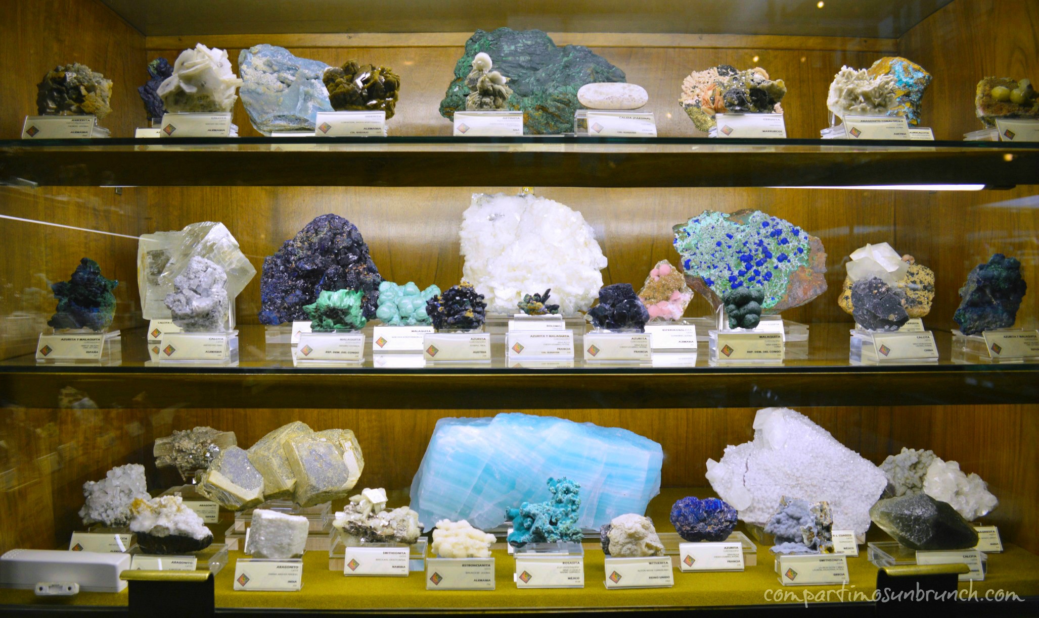 museo de minerales