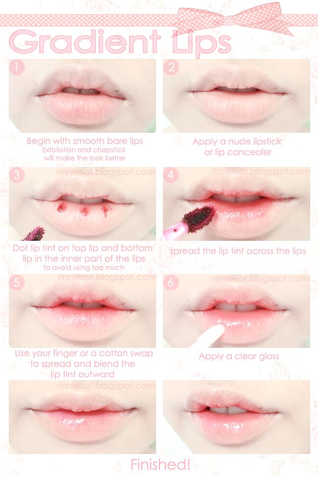 tutorial gradient lips